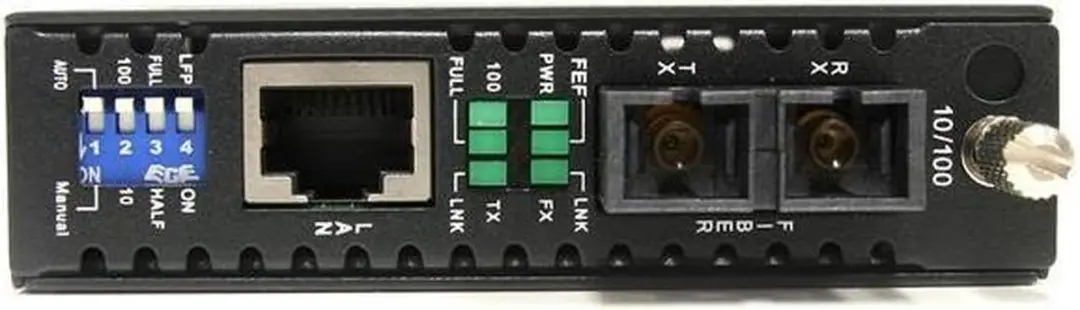 Startech ET90110SM302 Glasvezel Converter 10/100 Mbit