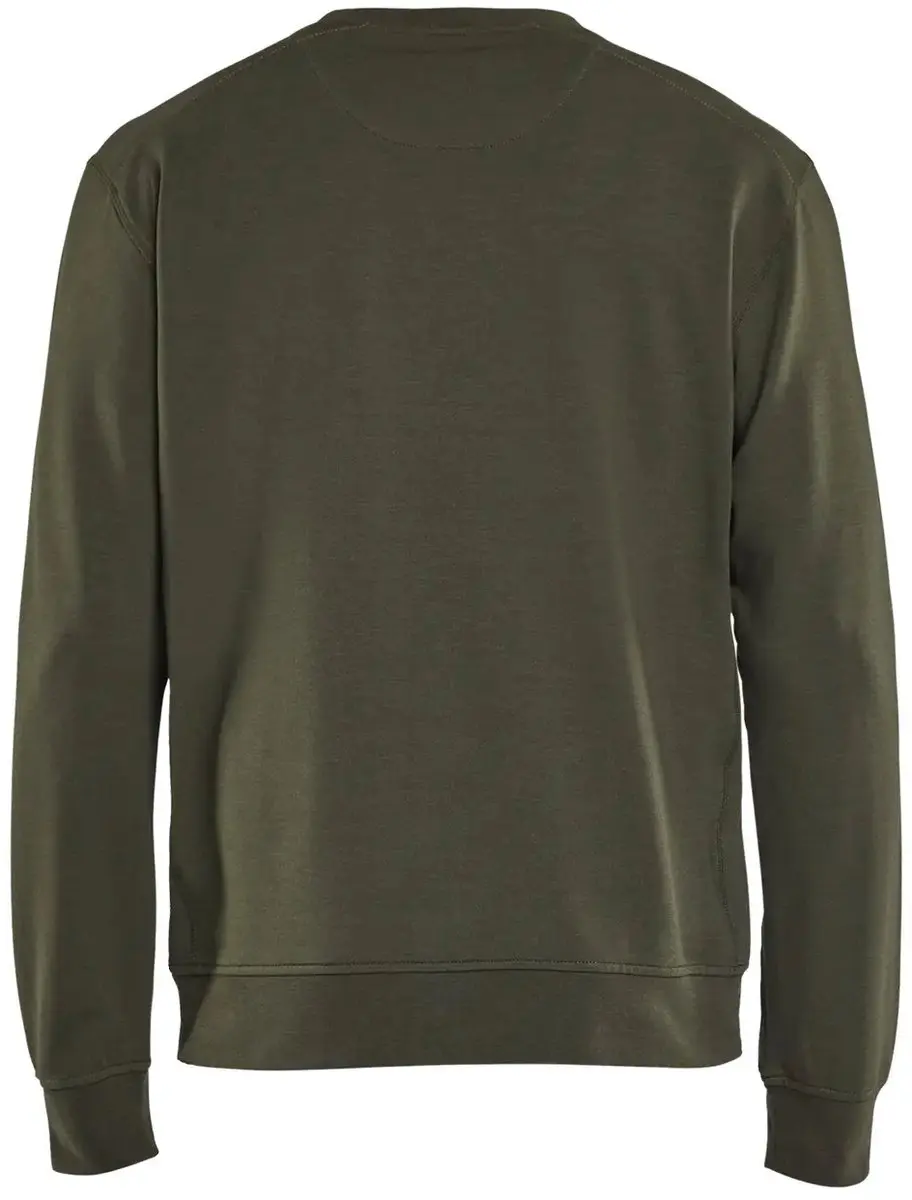 Blåkläder Katoenen Sweatshirt - XL - Bosgroen