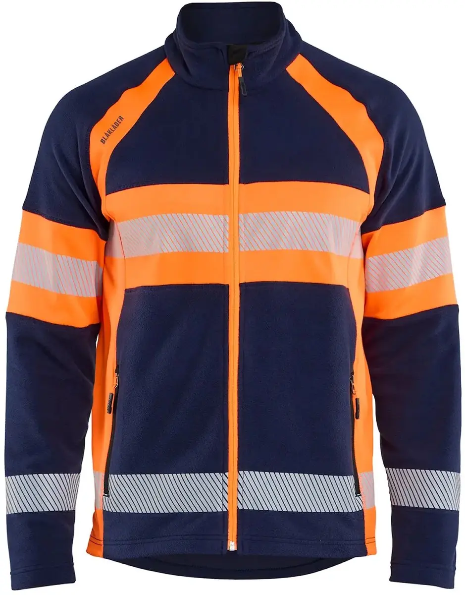 Hoge zichtbaarheid zip-up fleece Blaklader