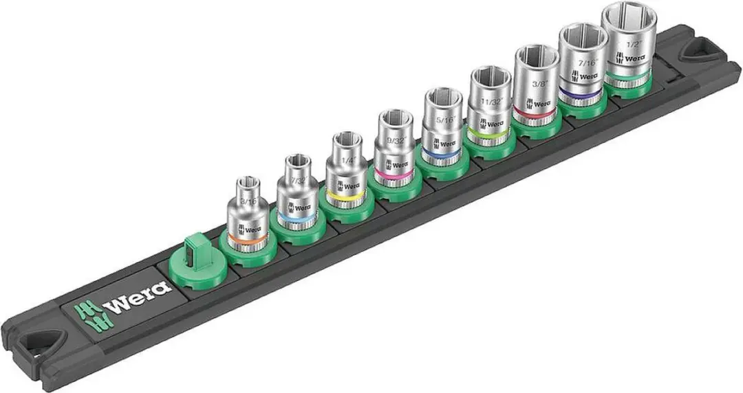 Wera A Imperial 05005420001 Dopsleutelset 1/4"