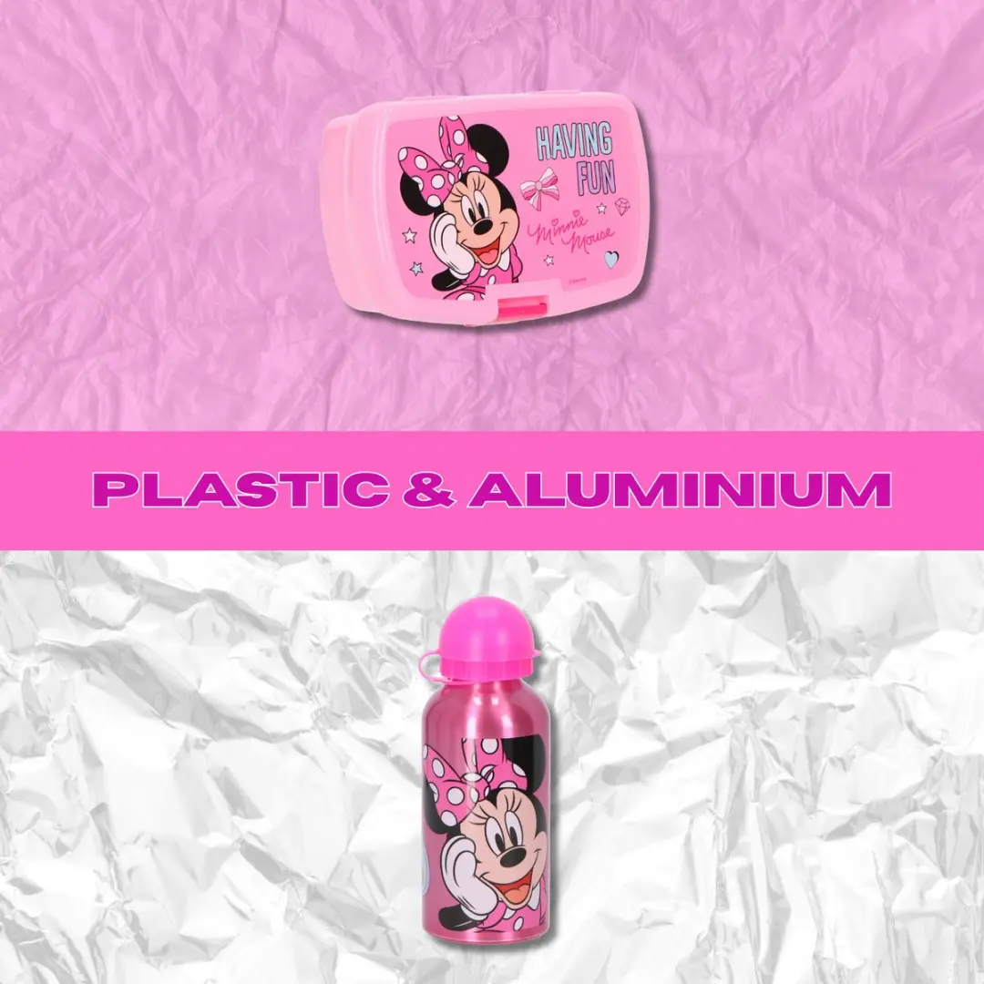 Disney Minnie Mouse Lunchset Roze