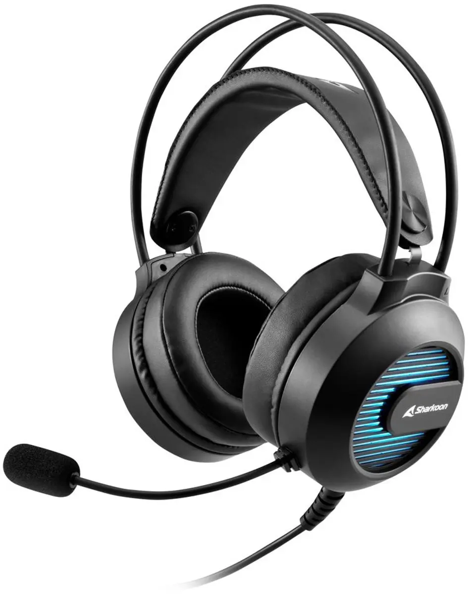 Sharkoon SGH20 Headset Bedraad - 50mm Drivers - Zwart
