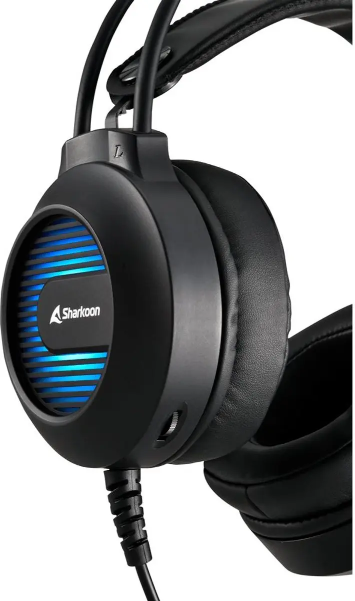 Sharkoon SGH20 Headset Bedraad - 50mm Drivers - Zwart