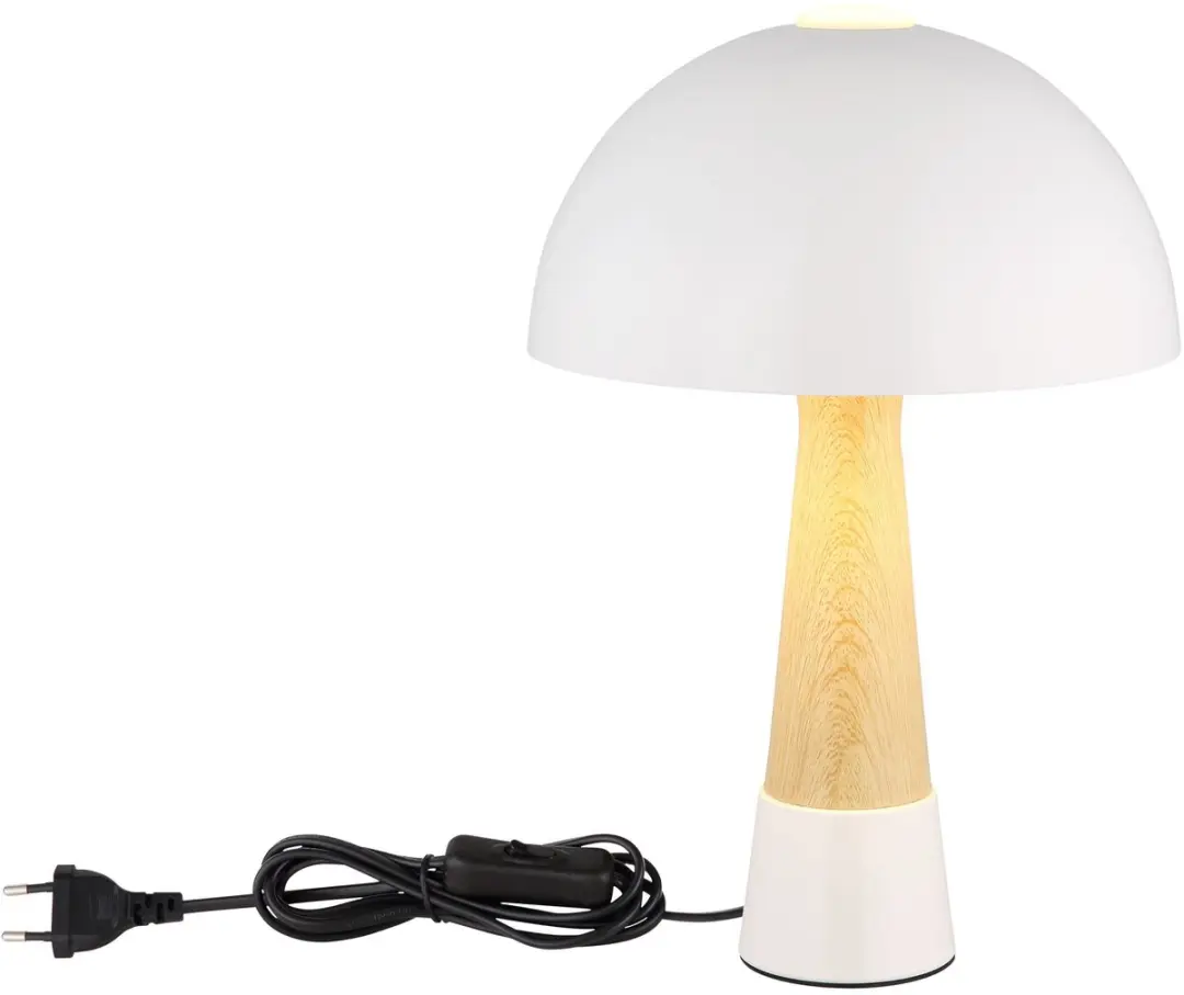 Globo Paulin Tafellamp - Beige - Ø25cm - E27
