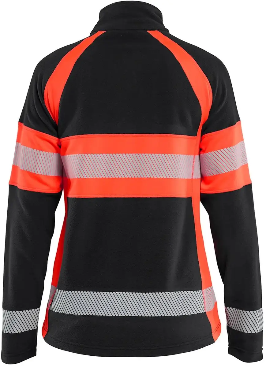 Blåkläder Hoge-visibiliteit Fleece Dames - XXL - Marineblauw/Fluorescerend oranje - afbeelding 6 van 6