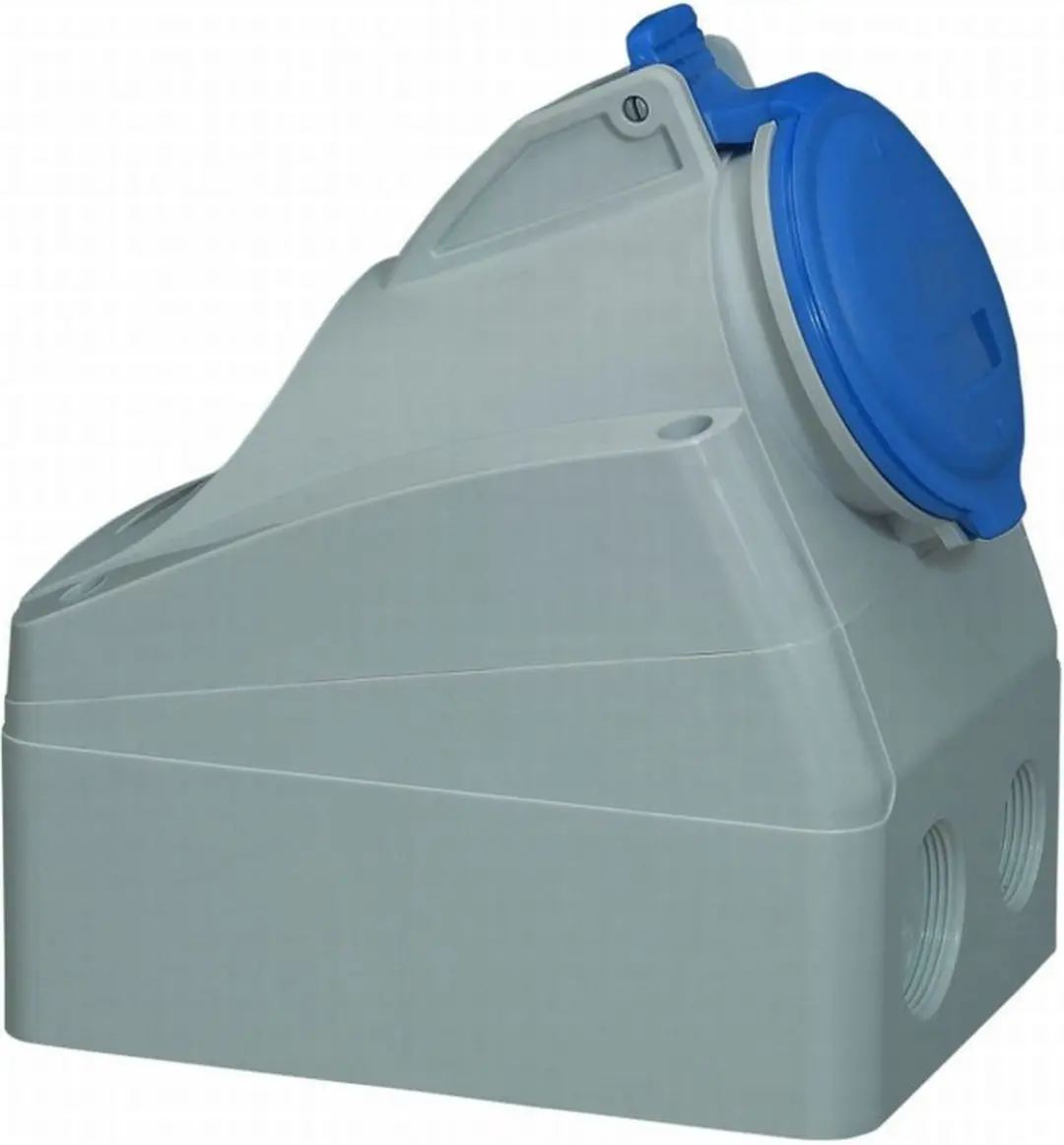 Legrand Opbouwsokkel 555154 16A - Grijs/Blauw