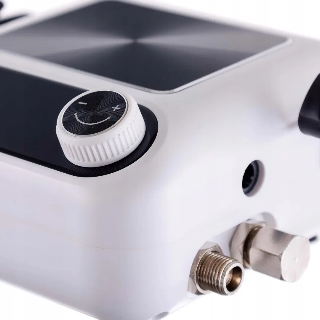 Technic Dubbele Aerograaf Compressor Set - 0.3mm Spuitmonden