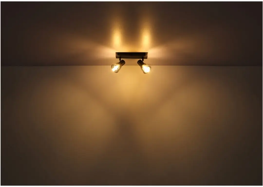 Globo Opbouwspots CLAUDE 3-lichts E14 - 50cm - Zwart - afbeelding 5 van 6