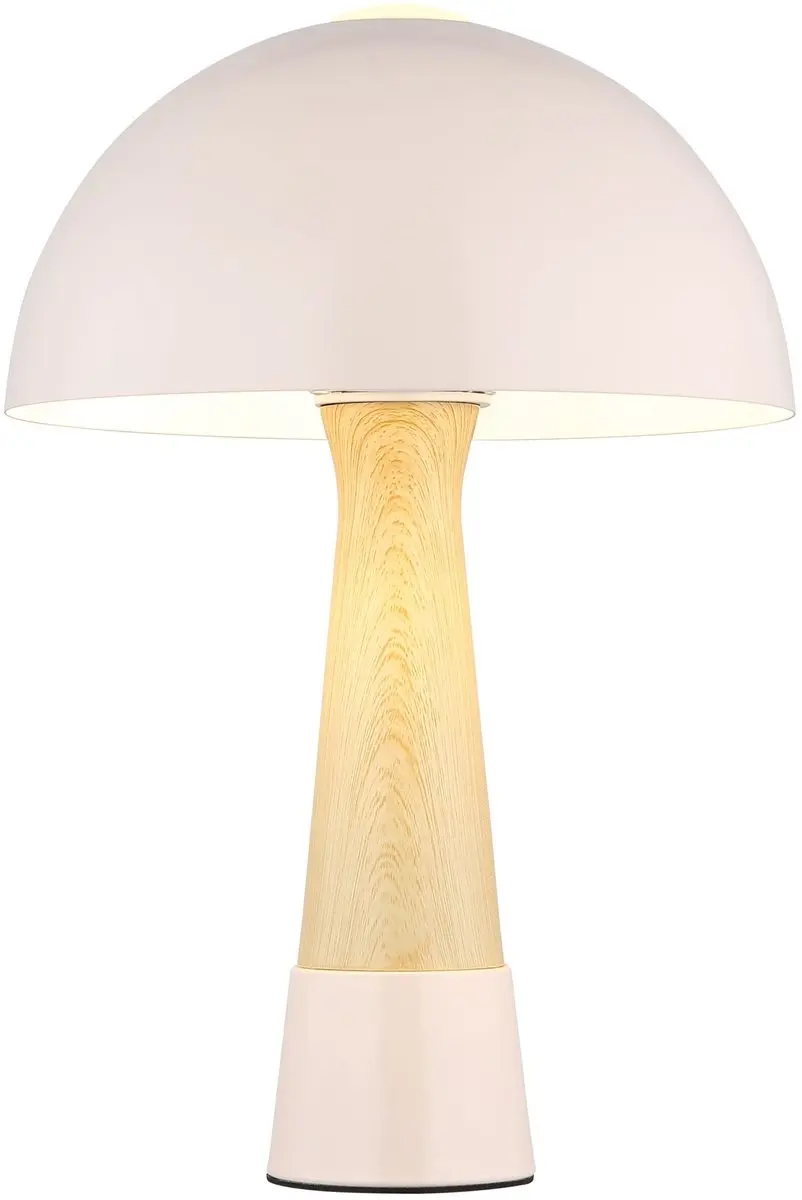 Globo Paulin Tafellamp - Amber - Ø25cm - E27 - afbeelding 5 van 6