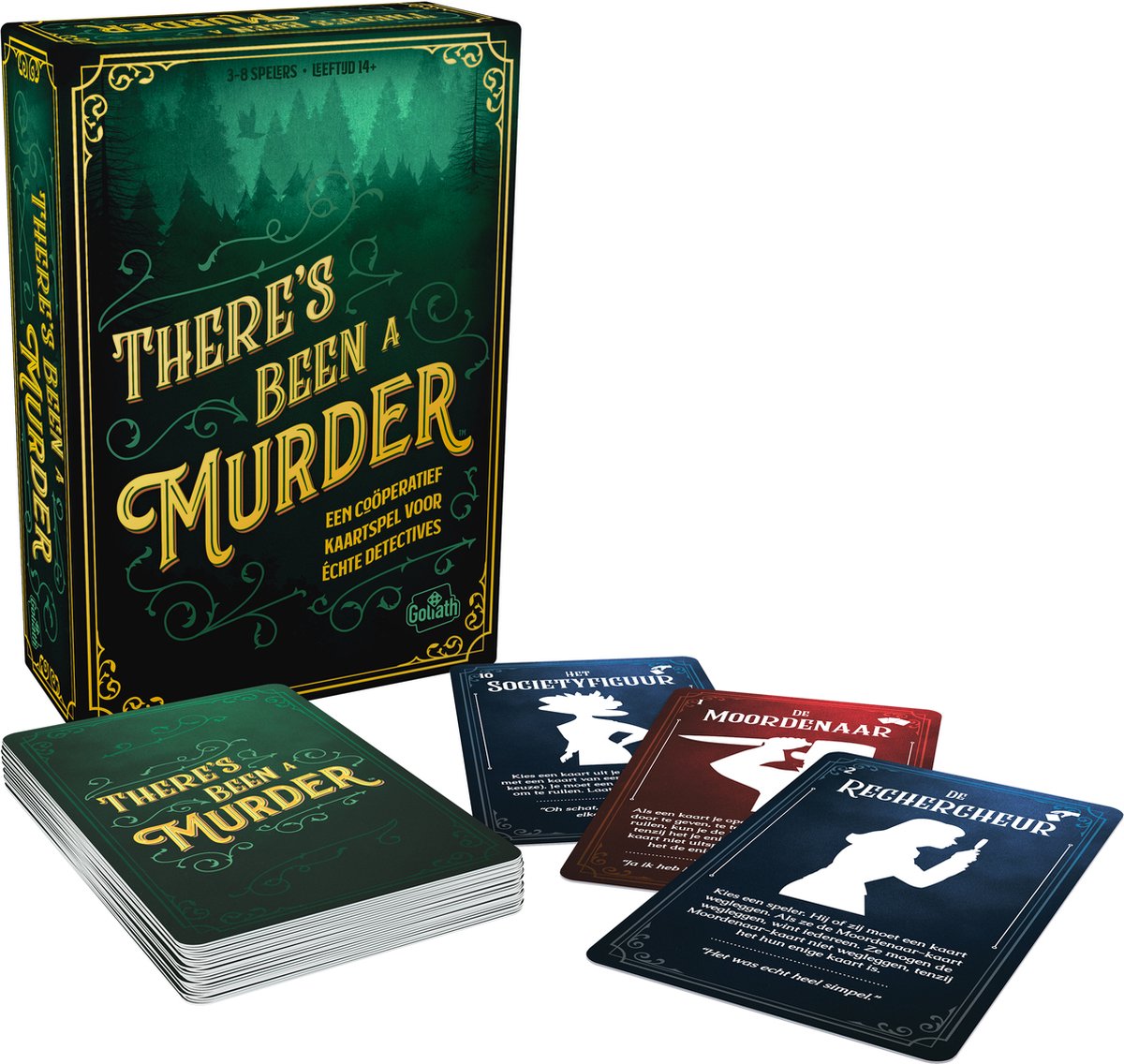 Goliath There's Been a Murder - Escape Game - Kaartspel