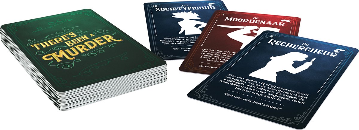 Goliath There's Been a Murder - Escape Game - Kaartspel