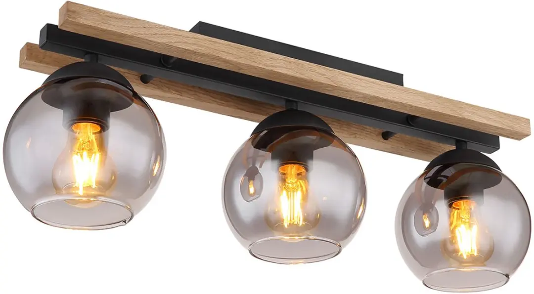 Globo Conni Plafondlamp 3x E27