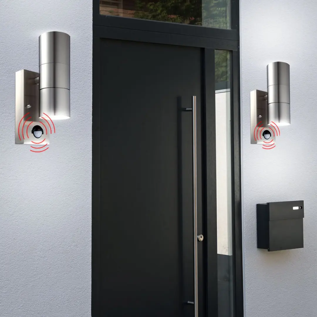 Globo Style Wandlamp 3201-2SL - 2 Lichtpunten - Staal - afbeelding 6 van 6