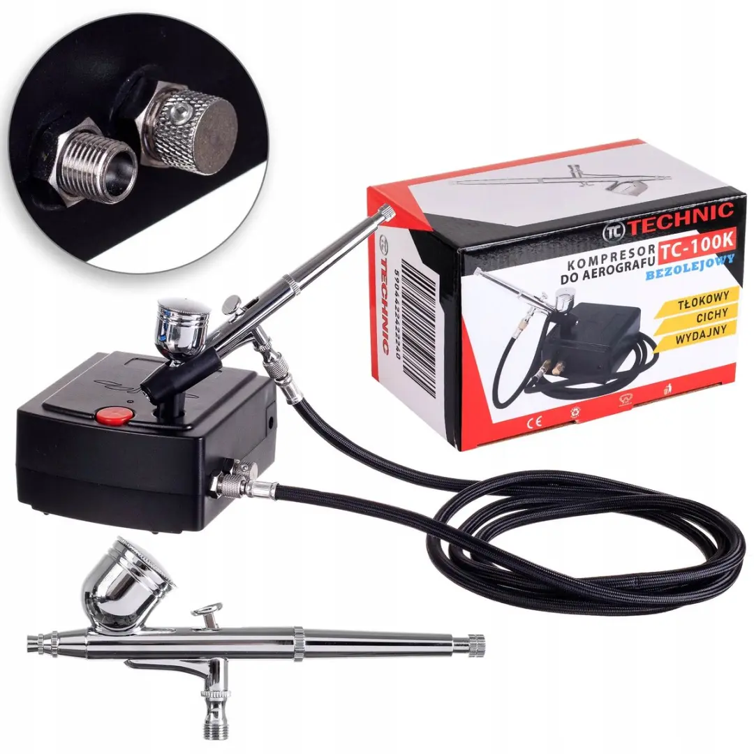 Technic Stille Mini Compressor Airbrush