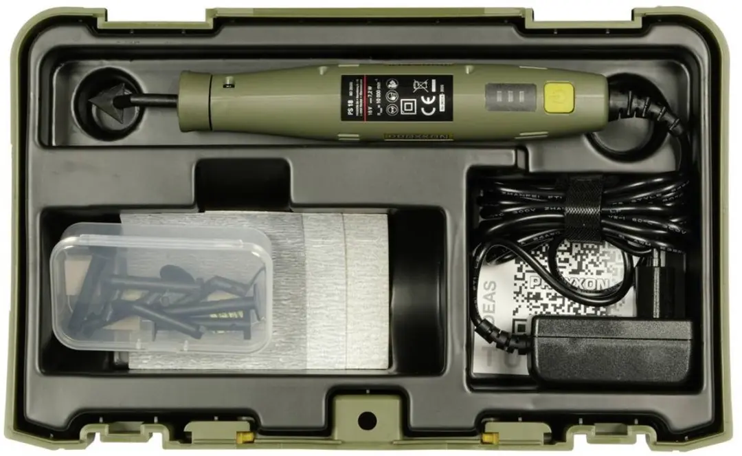 Proxxon PS 18 Schuur- en Polijstapparaat - 1 Accessoire