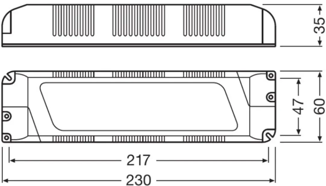 Osram LED-Driver ELEMENT 90W 220-240V - afbeelding 2 van 3