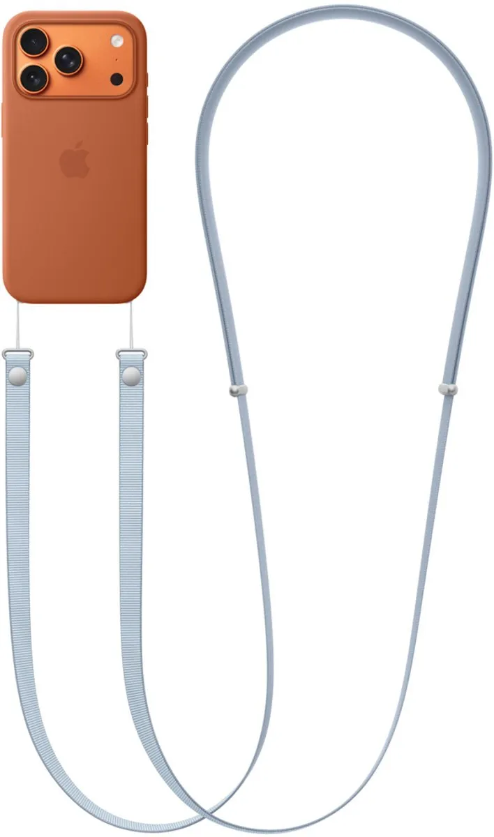 Apple Crossbody Strap - Lichtblauw