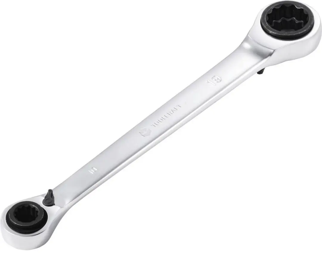 TOOLCRAFT TO-10781151 Dubbele Ringsleutelratel 10-19mm
