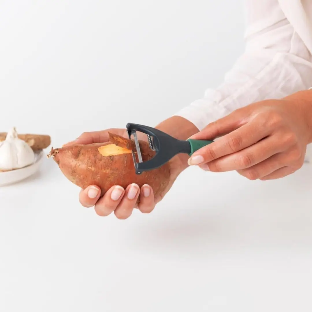 Brabantia Tasty+ Dunschiller & Zesteur - Fir Green