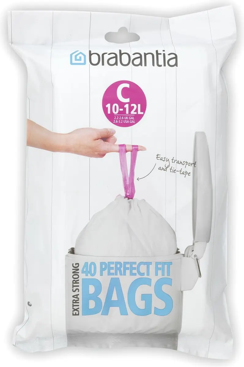 Brabantia Perfect Fit Afvalzakken 12L