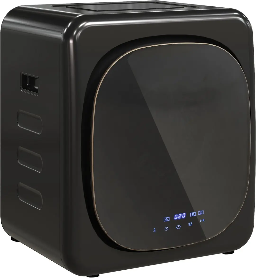 Homcom B61-011V90BK Wasdroger 4kg