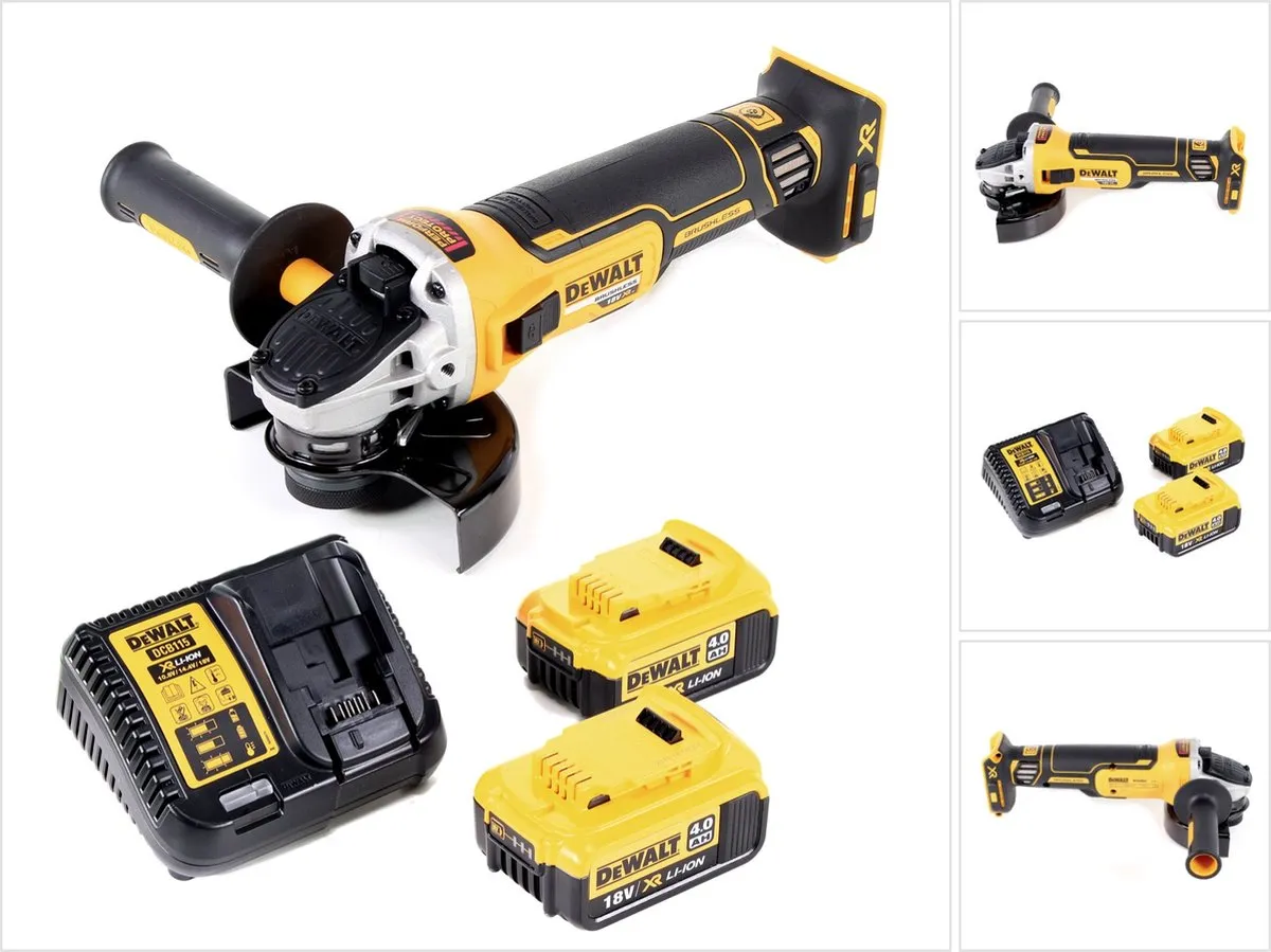 DeWalt DCG405M2 Haakse Slijper 18V 125mm