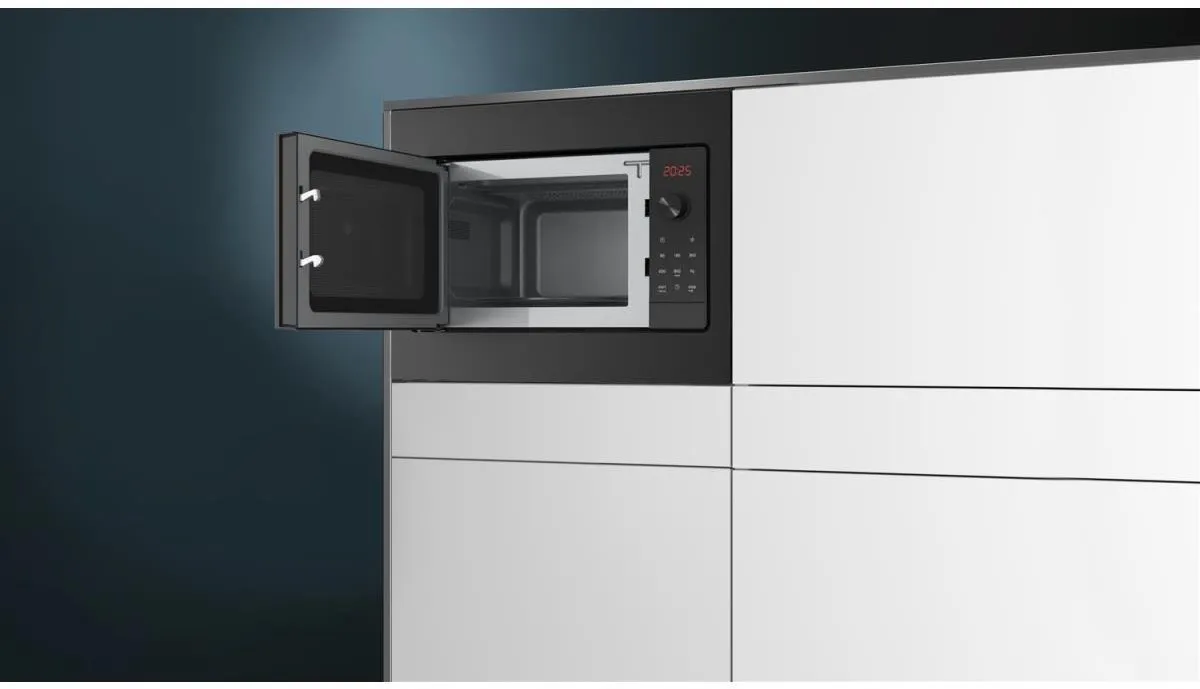 Siemens iQ300 BF523LMB3 Solo Magnetron 20L 800W - Inbouw Zwart
