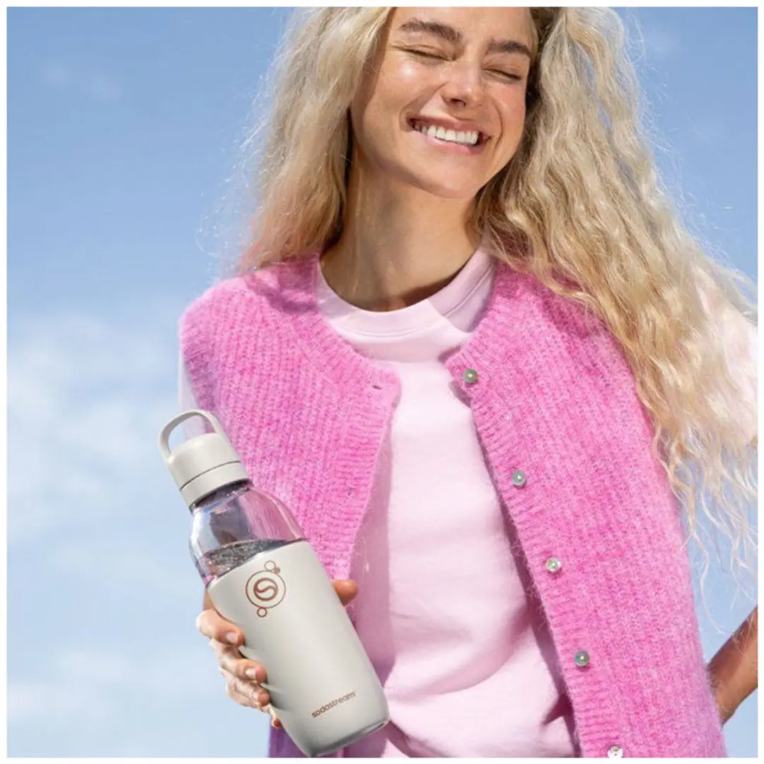 SodaStream Fizz&Go Easy Mix Fles 0,7L - Beige - afbeelding 6 van 6
