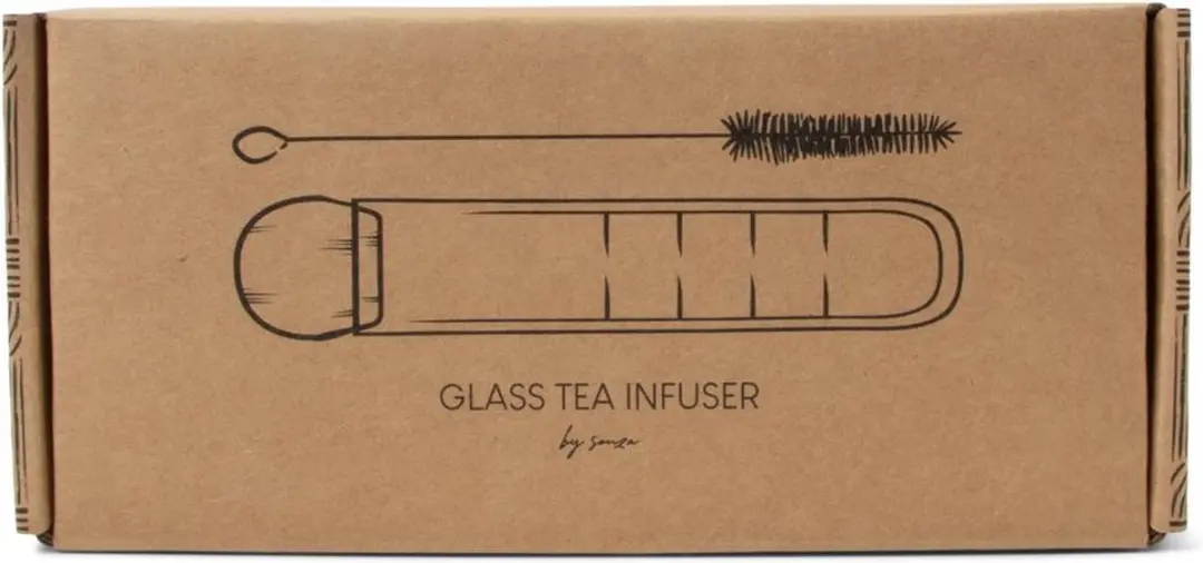 Senza Glazen Thee Infuser - Doorzichtig - afbeelding 6 van 6