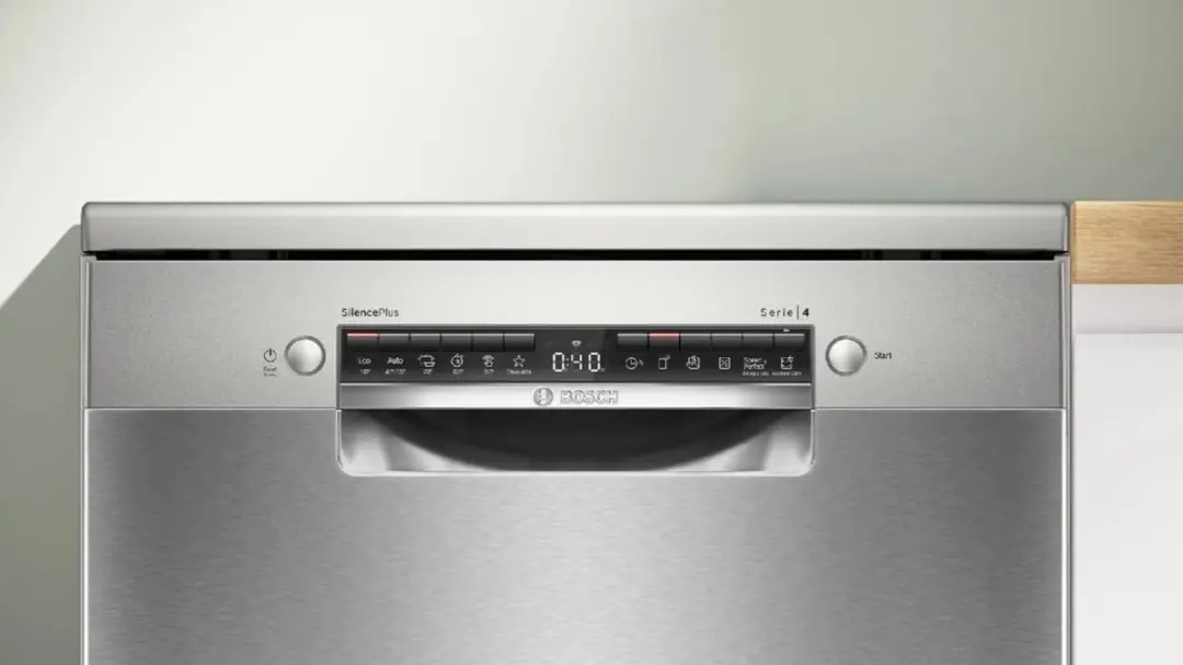 Bosch SMS4EVI00E Vaatwasser 14 Couverts - 44 dB - Zilver