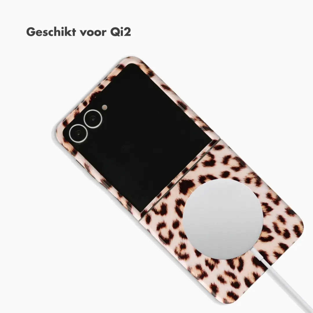 Selencia Hoesje Samsung Galaxy Z Flip8 - Wild Leo