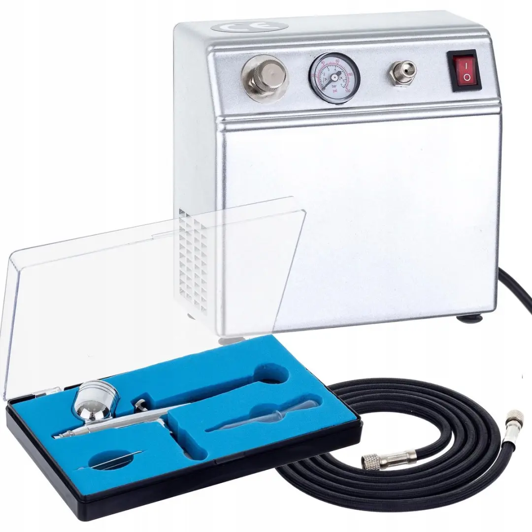 Technic Modelbouw Compressor met Aerograafset