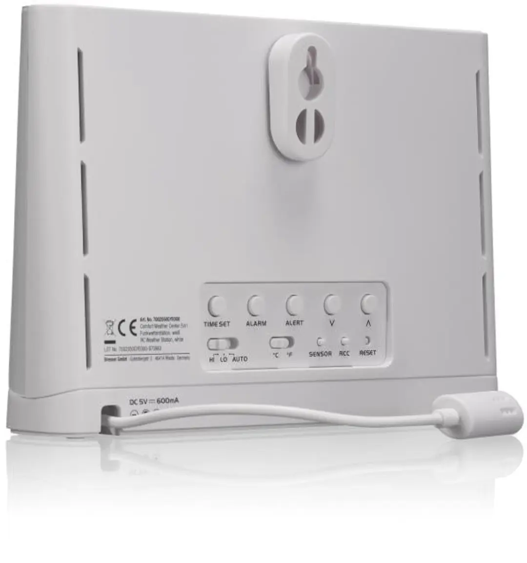 Bresser Weerstation 5-in-1 Wit - Regen- en Windmeter