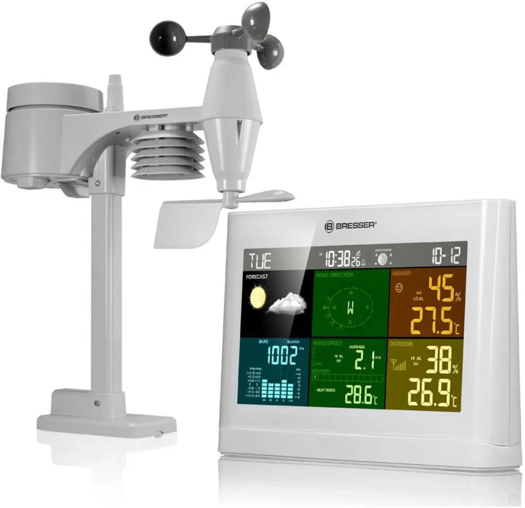 Bresser Weerstation 5-in-1 Wit