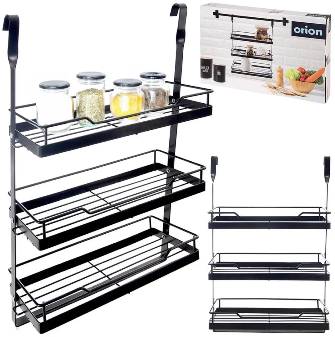Orion Radka Serie Hangende Keukenplank - 32x11x46cm - Zwart