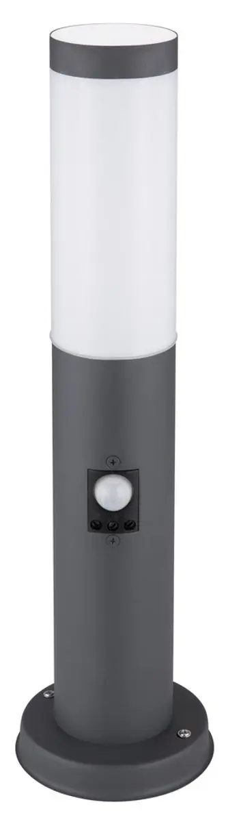 Globo Tuinlamp Boston Antraciet - 15W - Sensor