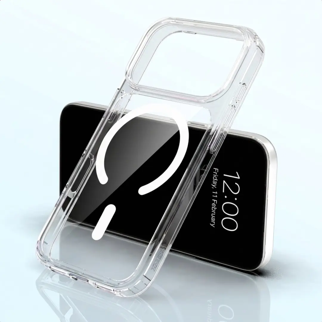 Accezz iPhone 17 Pro Xtreme Impact Backcover - Transparant MagSafe - afbeelding 6 van 6