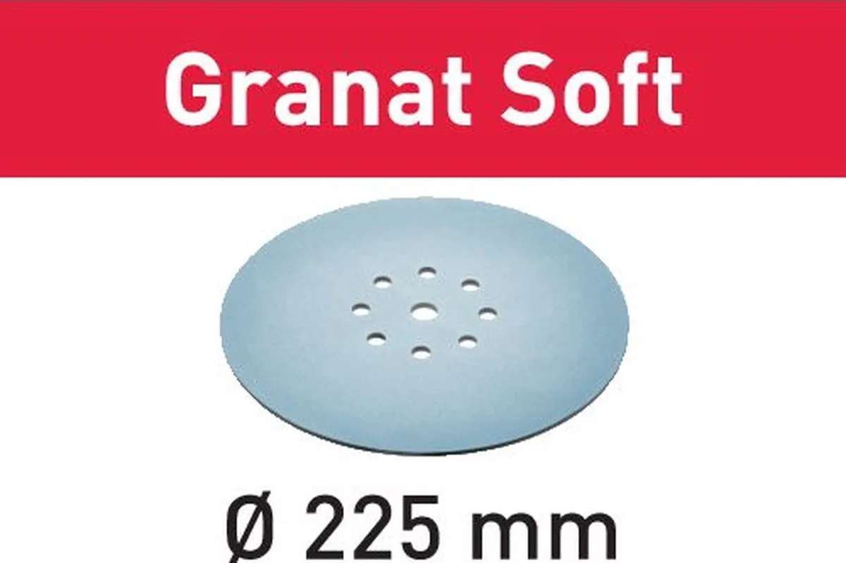 Festool D225 P120 GR SOFT Schuurmateriaal - 25 Stuks