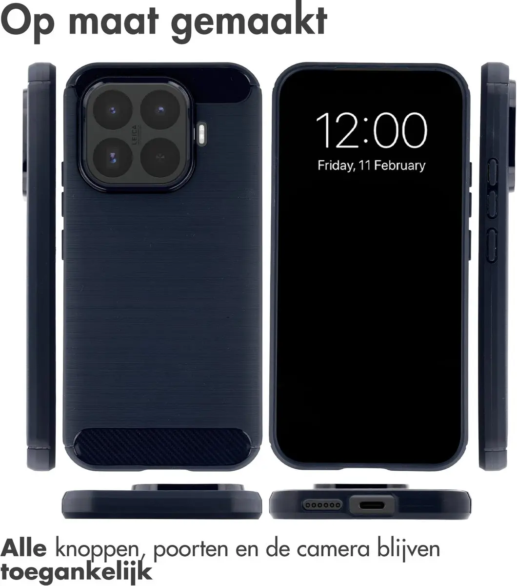 Imoshion Hoesje Xiaomi 17T Donkerblauw - afbeelding 6 van 6