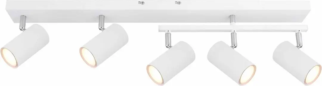 Globo Robby Opbouwspot GU10 - 5 Stuks - Wit - 5cm - afbeelding 5 van 6