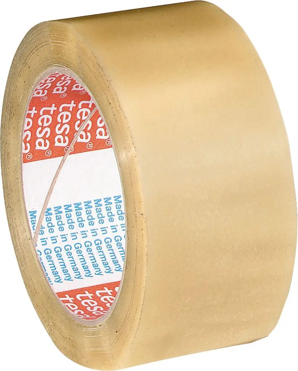 Tesa Tesapack Ultra Strong Verpakkingstape 66m x 50mm - 6 Stuks - Transparant