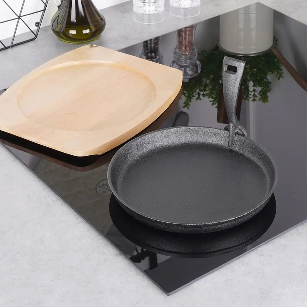 Orion Gietijzeren Serveerpan 22cm - 3 Stuks