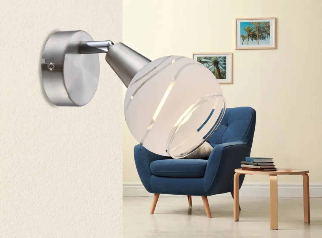 Globo Elliott LED Spotlight 4W - Nikkel - Warm wit 3000K