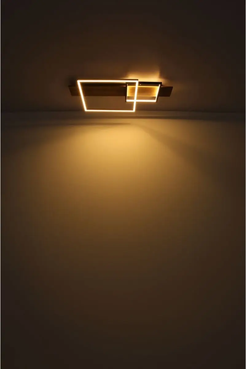Globo Vanni Plafondlamp LED 40cm - Zwart