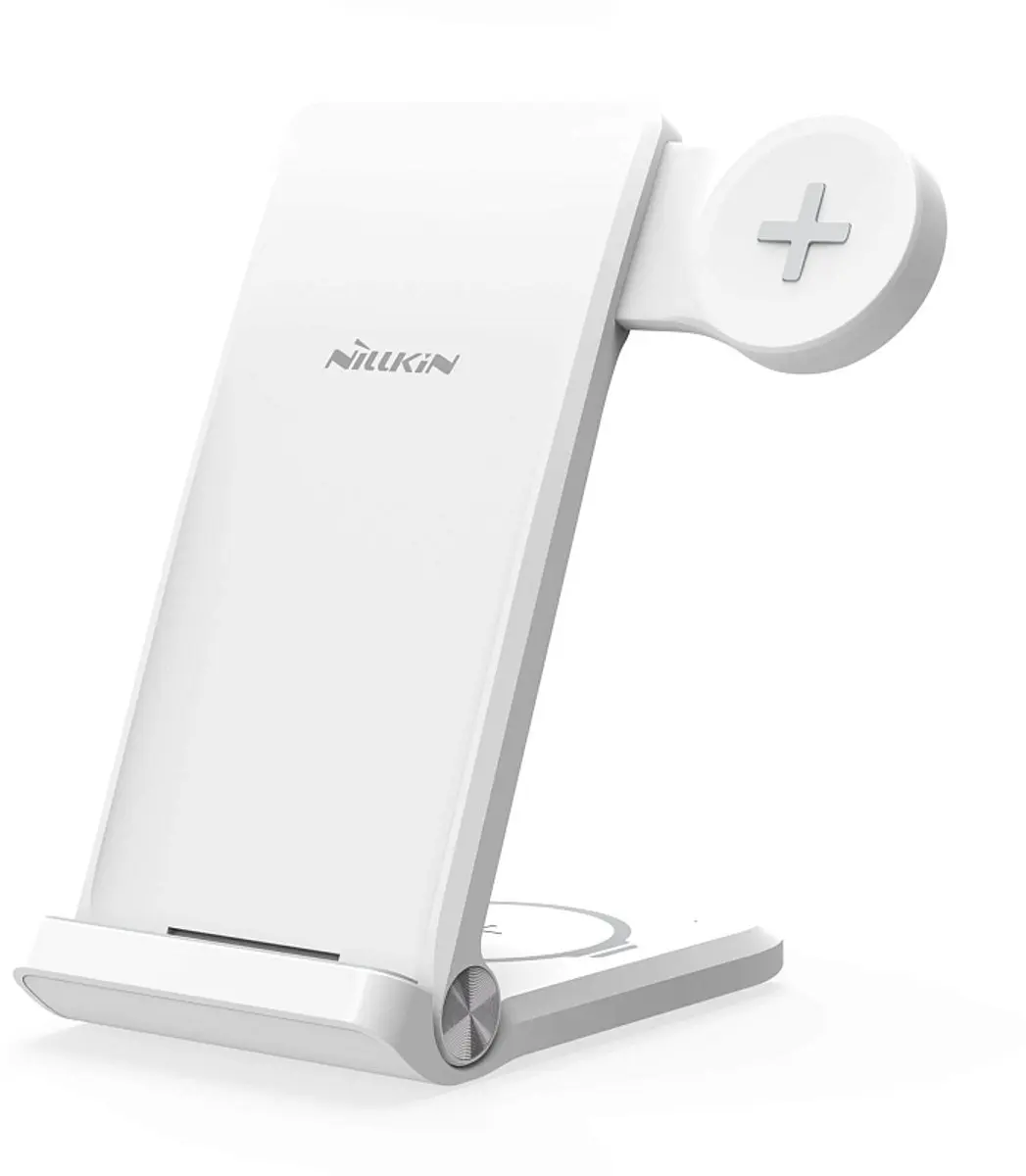 Nillkin 3-in-1 Draadloze Oplader 15W - Wit