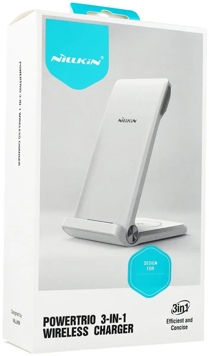 Nillkin 3-in-1 Draadloze Oplader 15W - Wit