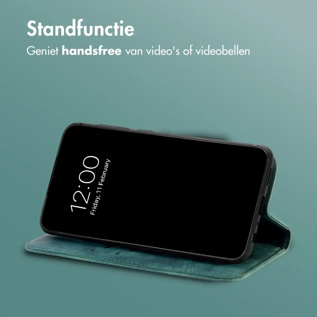 Imoshion Hoesje Honor 600 Lite Slim Bookcase Groen - 2 Pasjes