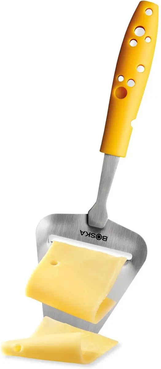 Boska Kaasschaaf Cheesy Geel/Zilver - RVS - 10 Jaar Garantie - afbeelding 6 van 6