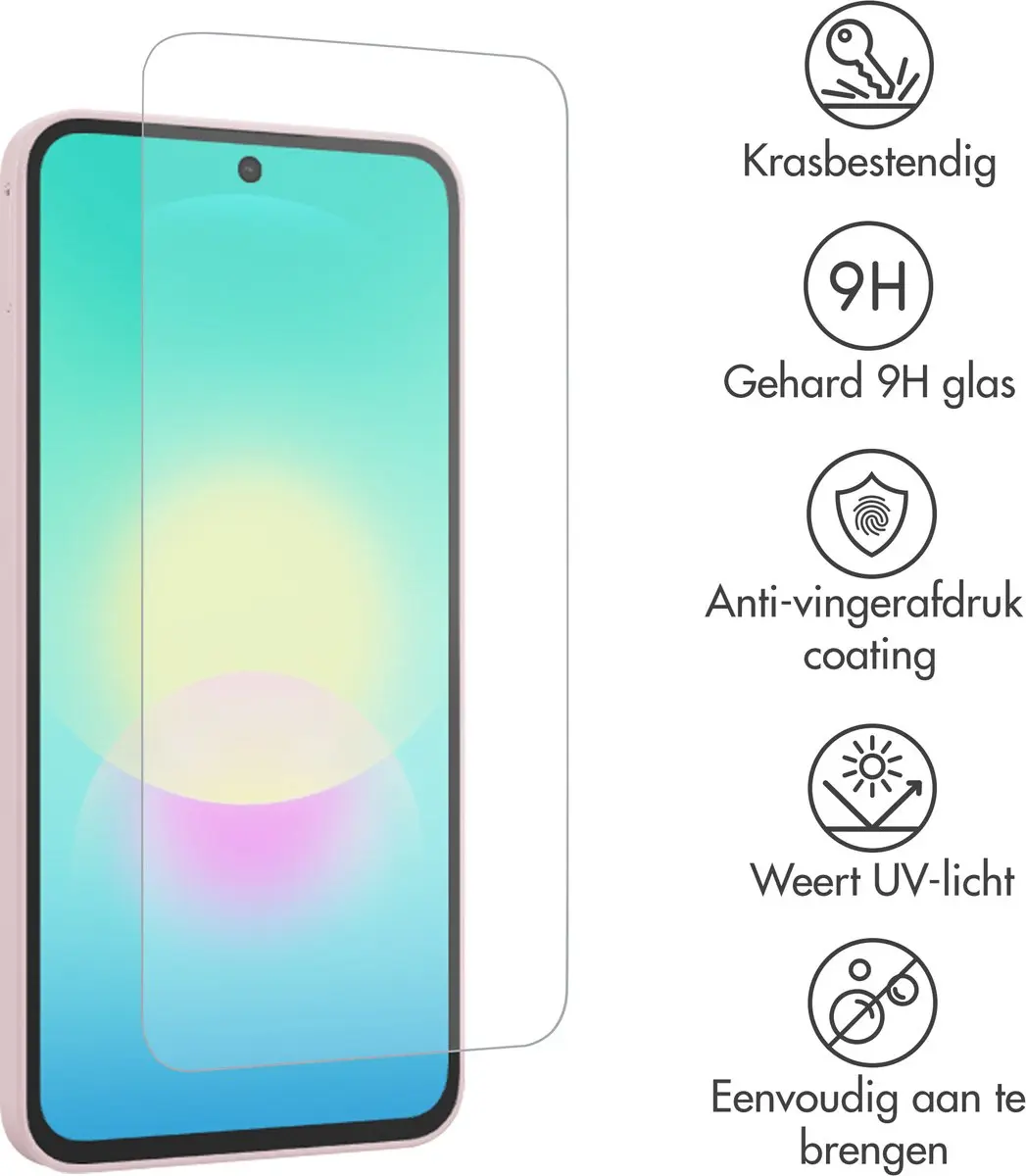 Accezz Screen Protector SH00100289 - Samsung Galaxy A27 - 2 Stuks