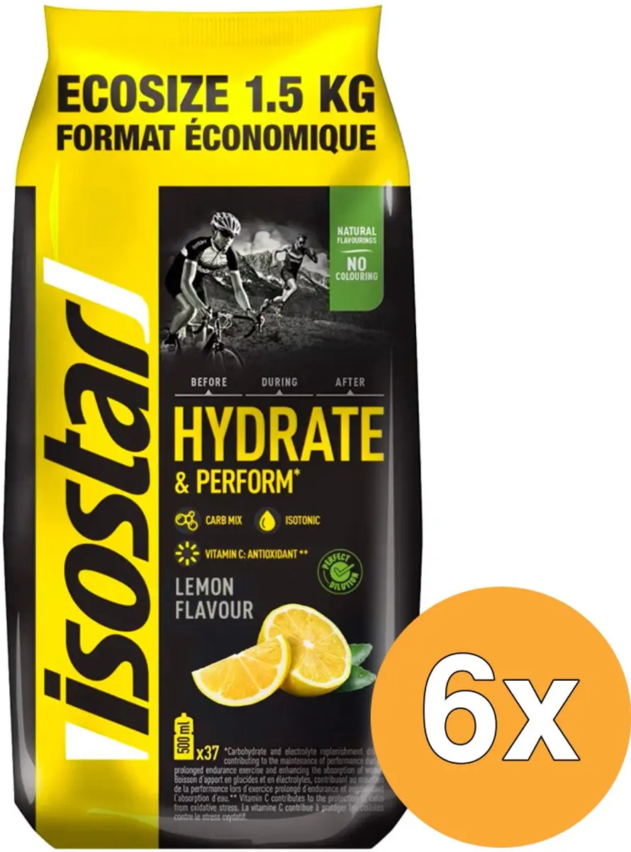 Isostar Hydrate & Perform Orange - 6x1500g